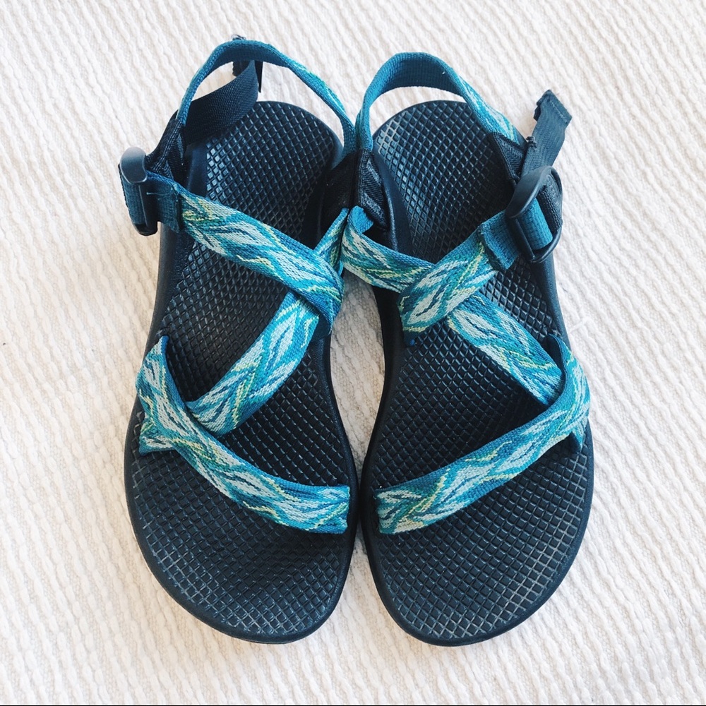 CHACO WOMANS 6 TURQUOISE/BLUE
